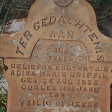 GRIFFIN Adina Marie 1935-1936