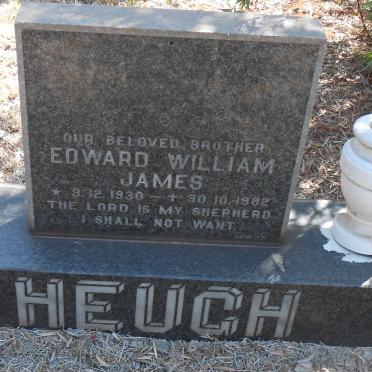 HEUGH Edward William James 1930-1982