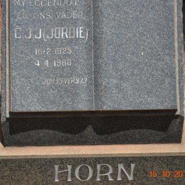 HORN C.J.J. 1925-1968
