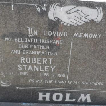 HOLM Robert Stanley 1915-1981