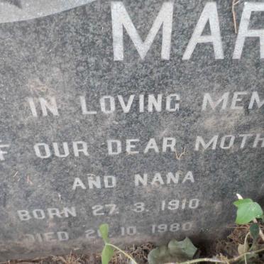 HURLEY Martha 1910-1980