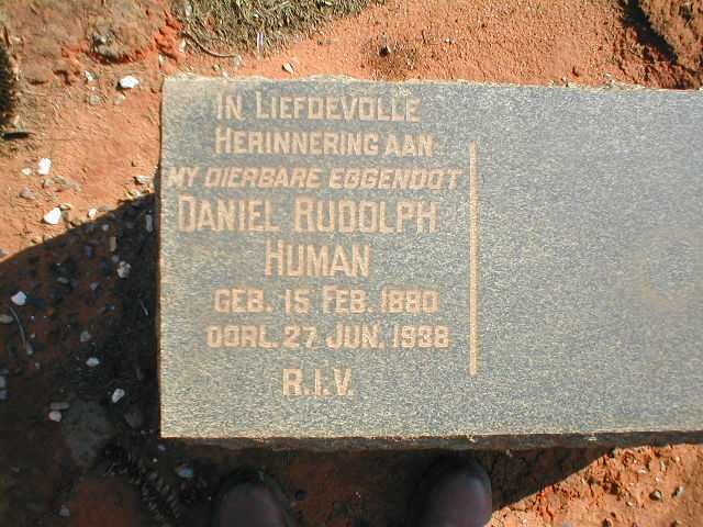 HUMAN Daniel Rudolph 1880-1938