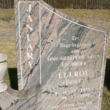 JANUARY Ellroy 1971-1996