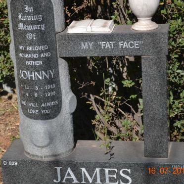 JAMES Johnny 1949-1998