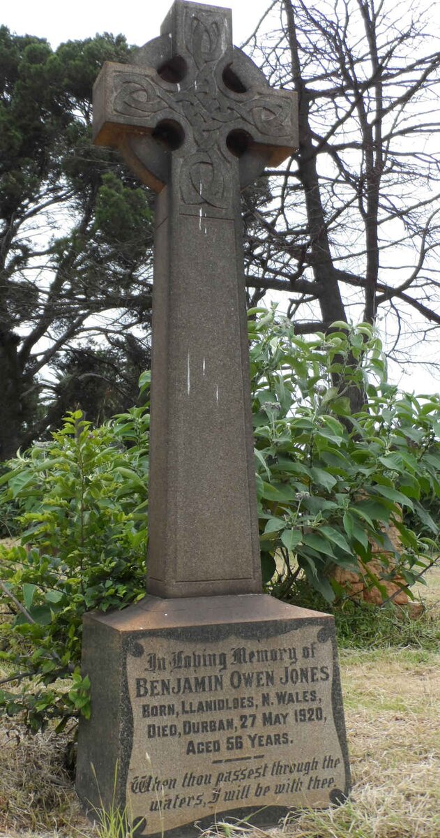 JONES Benjamin Owen -1920