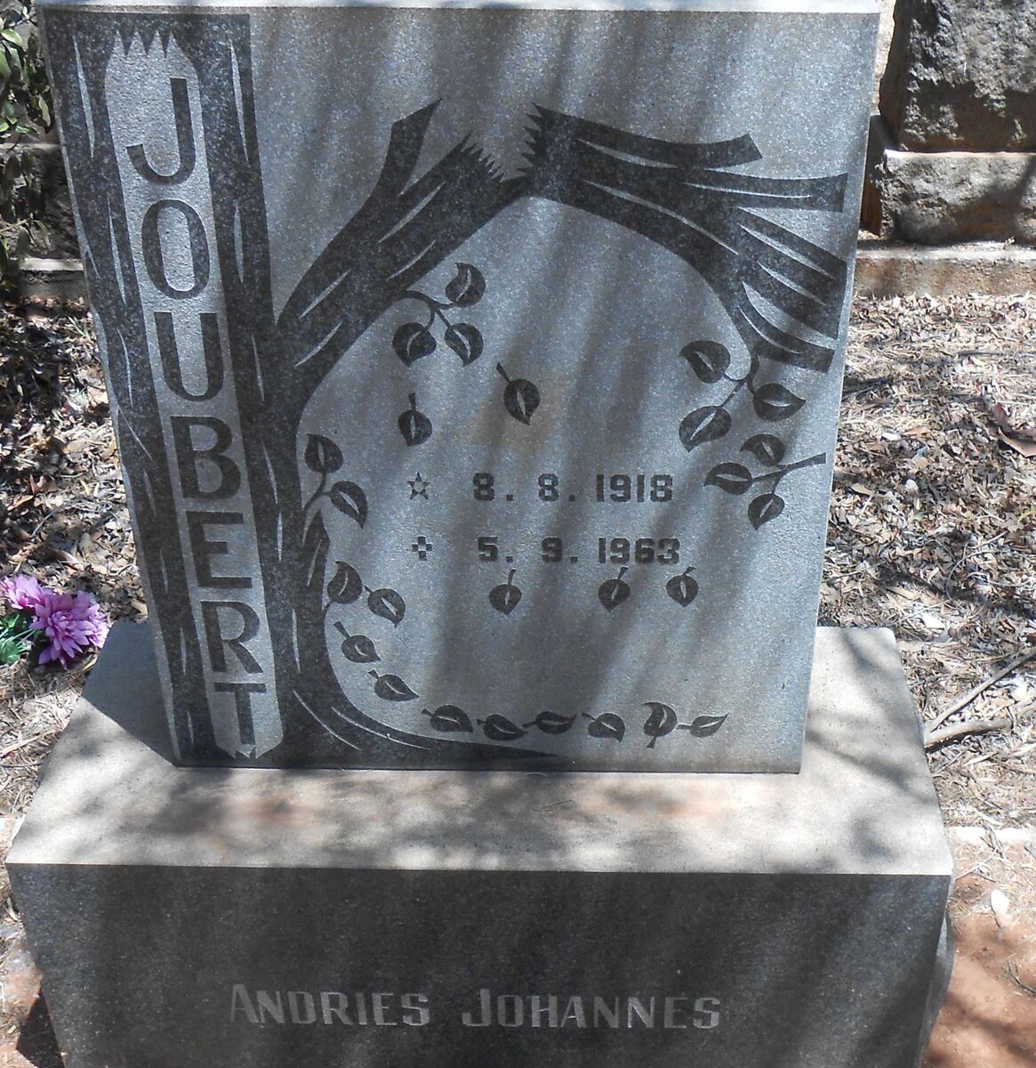 JOUBERT Andries Johannes 1918-1963