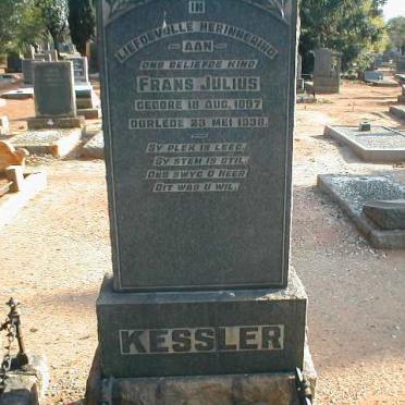 KESSLER Frans Julius 1897-1938