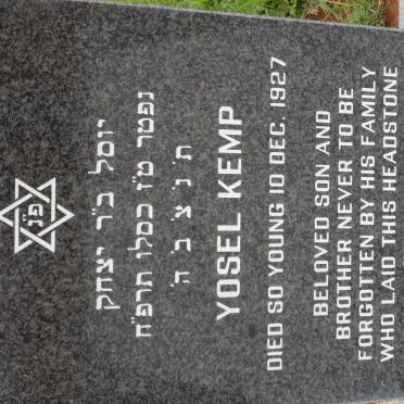 KEMP Yosel -1927