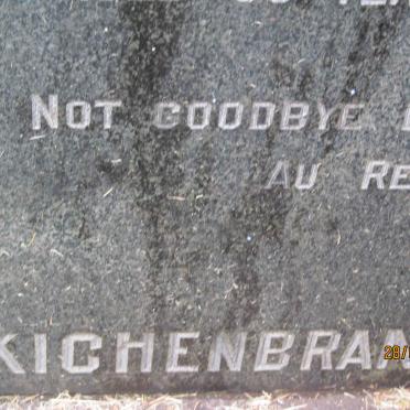 KICHENBRAND John Joseph -1956