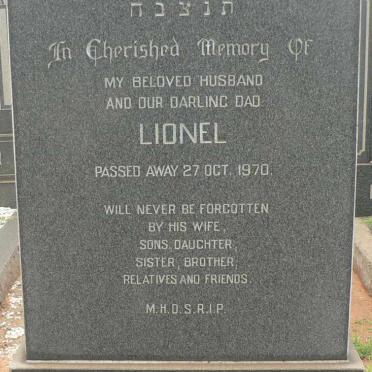 KIRSHON Lionel -1970