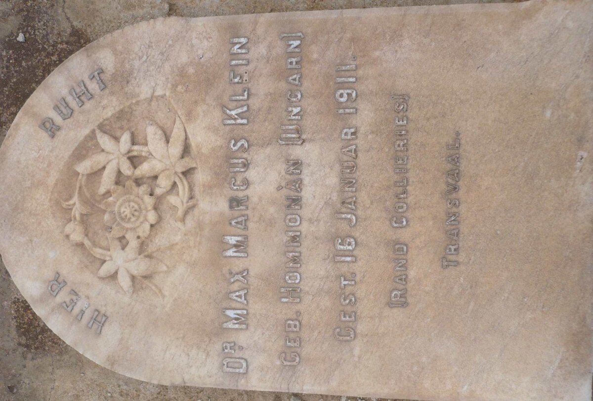 KLEIN Max Marcus -1911