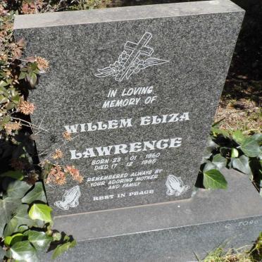 LAWRENCE Willem Eliza 1960-1995