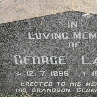LANGA George 1895-1952