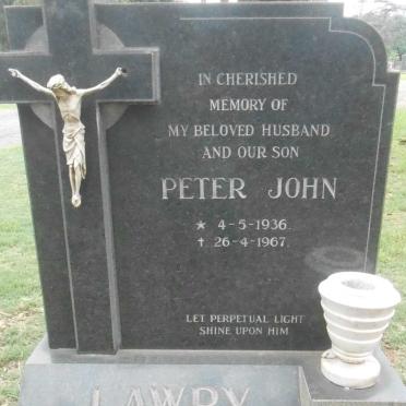 LAWRY Peter John 1936-1967