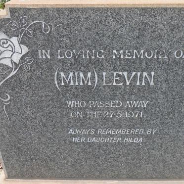 LEVIN Mim -1971