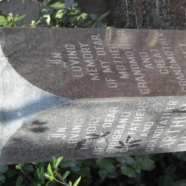 LEIBRANDT Arthur Henry 1912-1975 &amp; Ethel 1916-1995