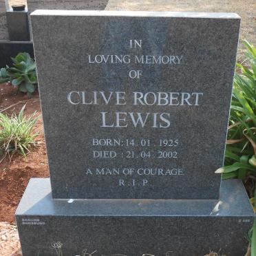 LEWIS Clive Robert 1925-2002
