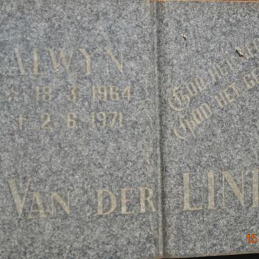LINDE Alwyn, van der 1964-1971