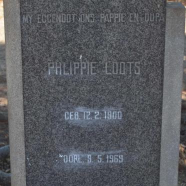 LOOTS Phlippie 1900-1969