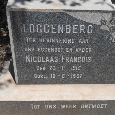 LOGGENBERG Nicolaas Francois 1915-1967