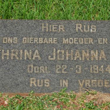 LUCZYN Chathrina Johanna -1944