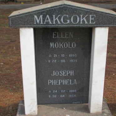 MAKGOKE Joseph Phephela 1880-1954 &amp; Ellen Mokolo 1895-1975