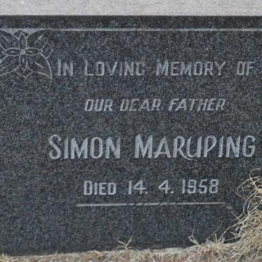 MARUPING Simon -1958