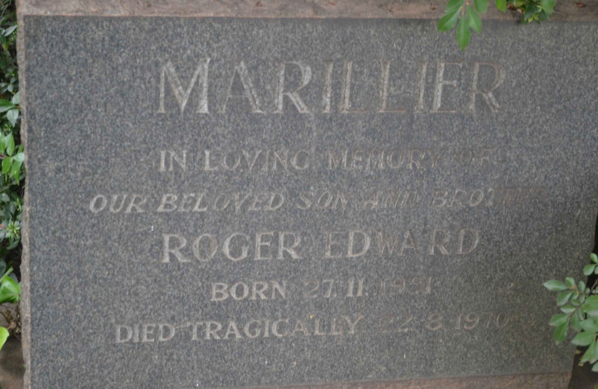 MARILLIER Roger Edward 1951-1970