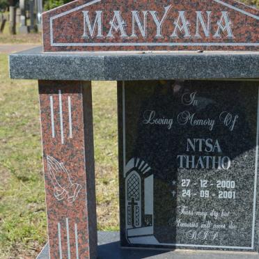 MANYANA Ntsa Thatho 2000-2001