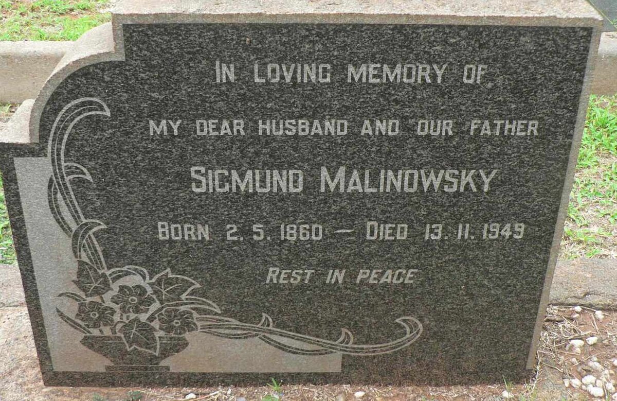 MALINOWSKY Sigmund 1860-1949