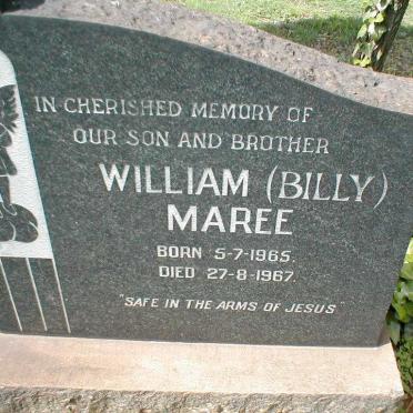 MAREE William 1965-1967