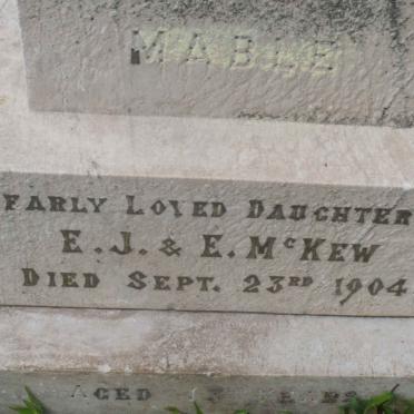 McKEW Mable -1904 :: HAINS Redvers Seymour -1914 &amp; HAINS Margaret Angela nee GHUM -1944