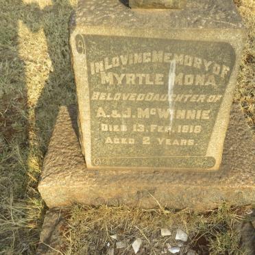McWINNIE Myrtle Mona -1916