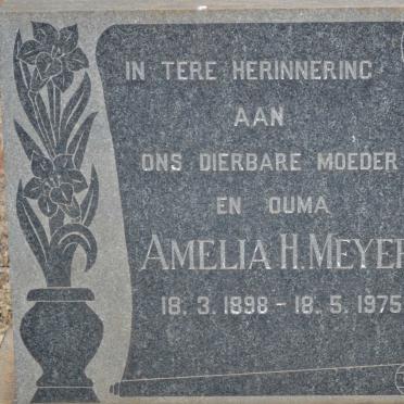 MEYER Amelia H. 1898-1975