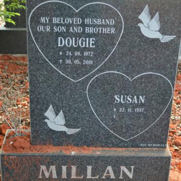 MILLAN Dougie 1972-2001 &amp; Susan 1957-