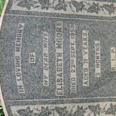 MOORE Elisabeth -1959