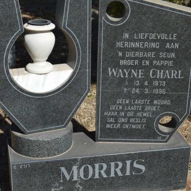 MORRIS Wayne Charl 1973-1996