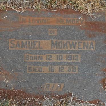 MOKWENA Samuel 1913-1950