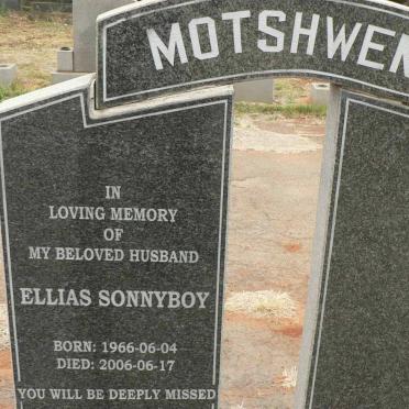 MOTSHWENI Elias Sonnyboy 1966-2006