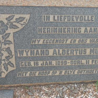 MULDER Wynand Albertus 1899-1951