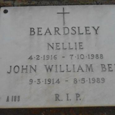 BEARDSLEY John William Bell 1914-1989 &amp; Nellie 1916-1988