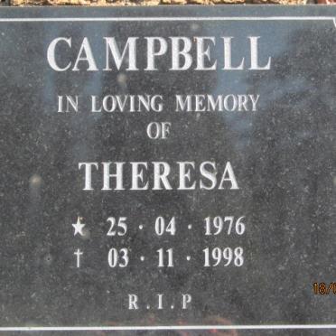 CAMPBELL Theresa 1976-1998
