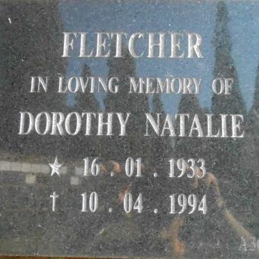 FLETCHER Dorothy Natalie 1933-1994