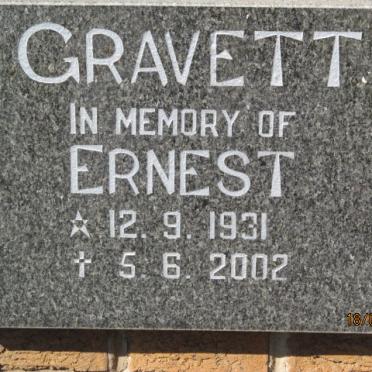 GRAVETT Ernest 1931-2002