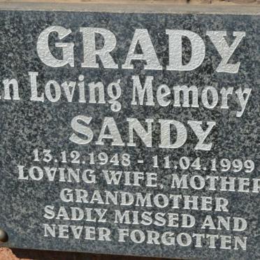 GRADY Sandy 1948-1999