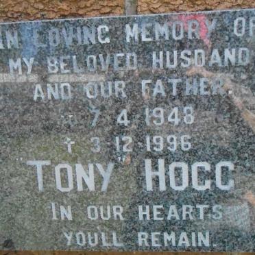 HOGG Tony 1948-1996
