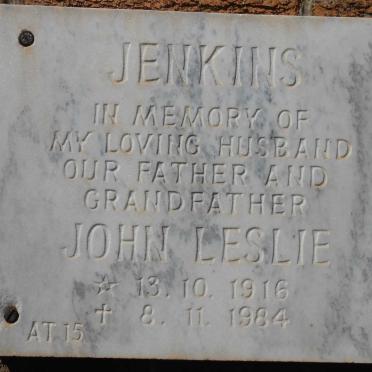 JENKINS John Leslie 1916-1984