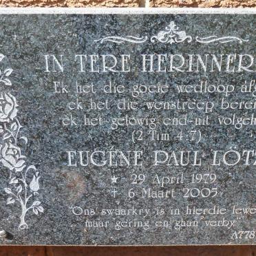 LÖTZ Eugéne Paul 1979-2005