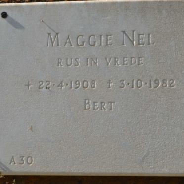 NEL Maggie 1908-1982