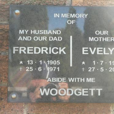 WOODGETT Fredrick 1905-1971 &amp; Evelyn 1908-2006